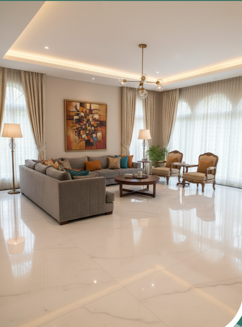Pink Onyx Vanity Area