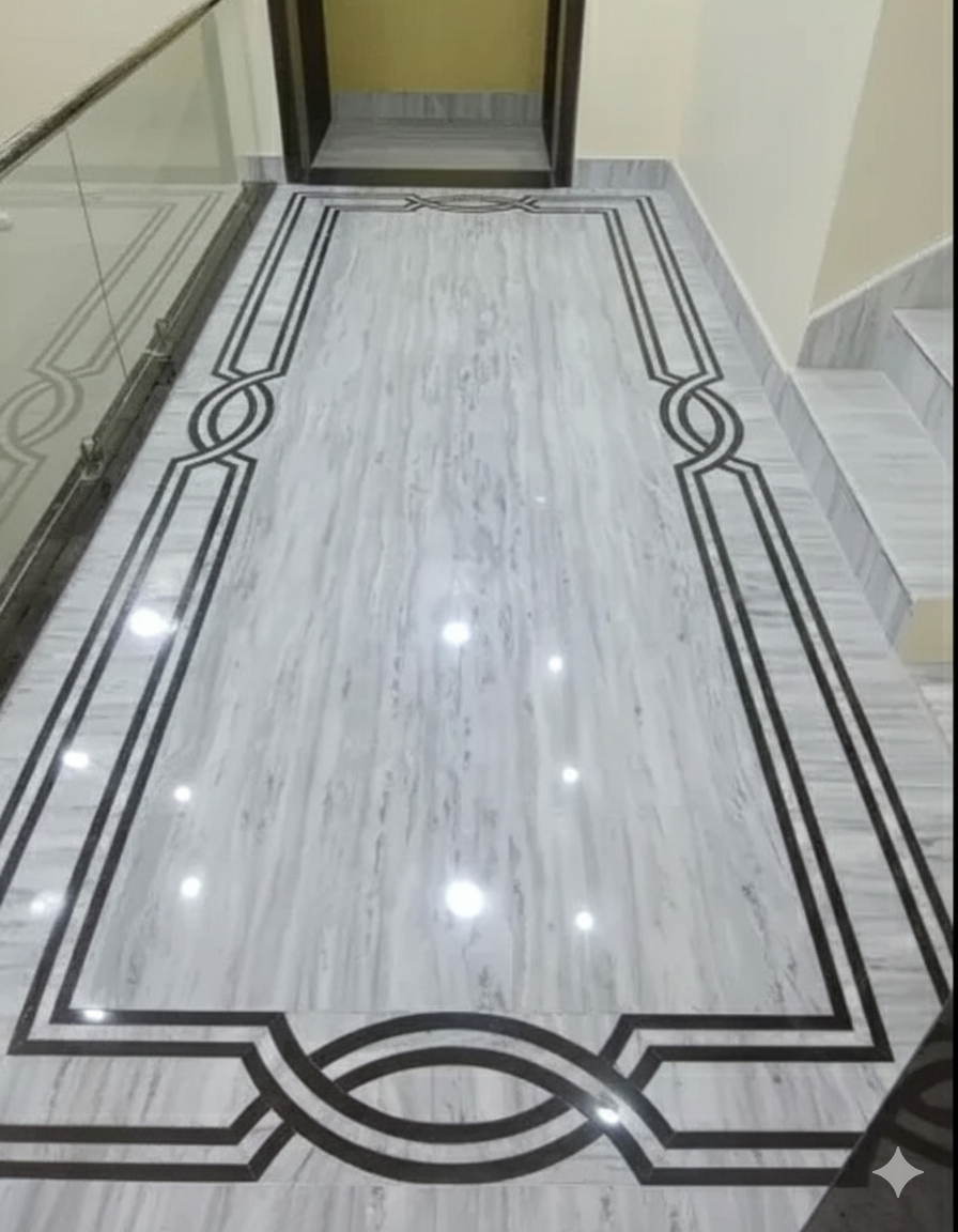 Modern Marble Kitchen