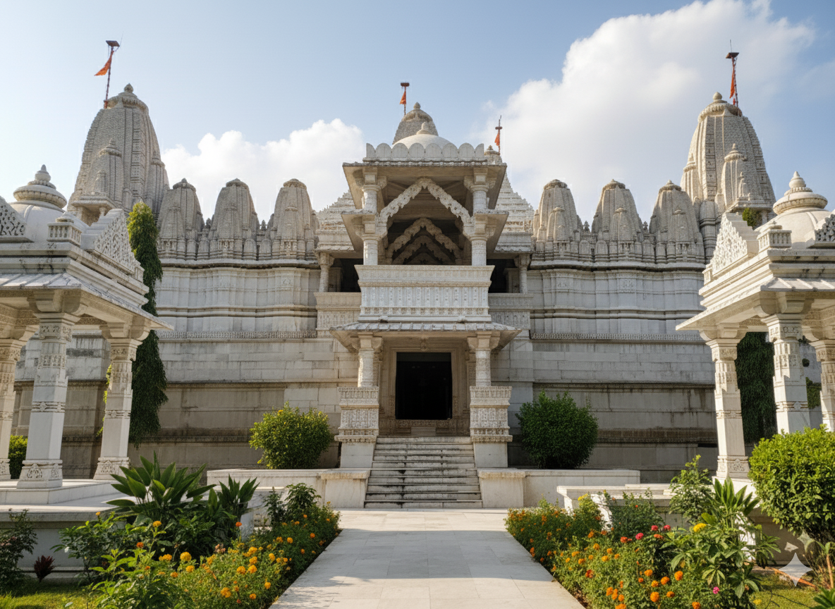 Mandir Wall Carvings