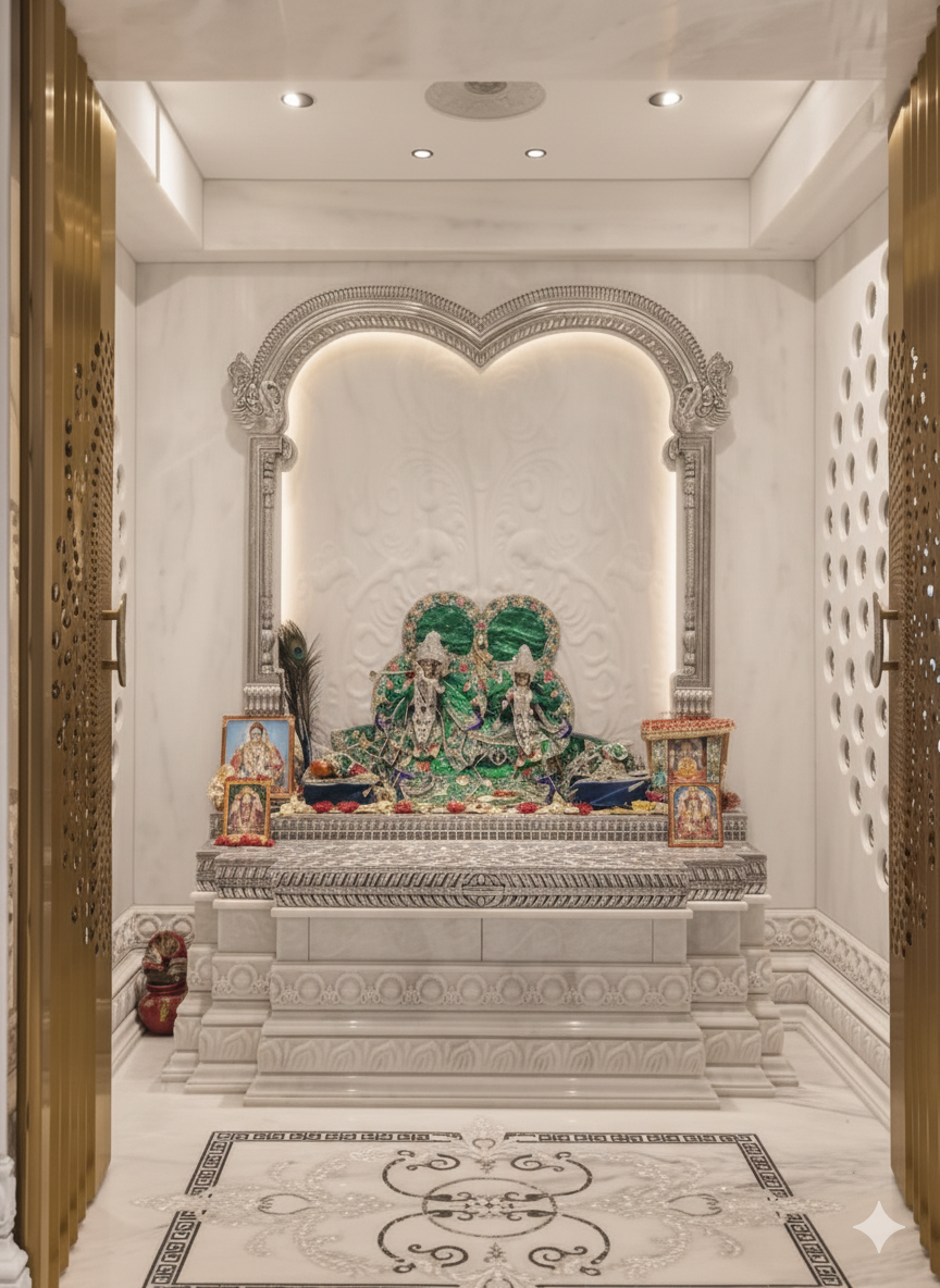 Divine Marble Home Mandir