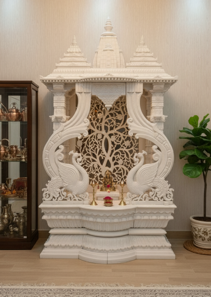 Modern Marble Temple